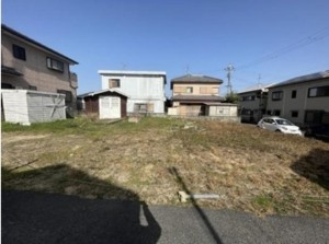 泉南郡熊取町朝代西、土地の画像です