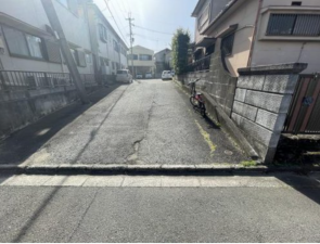 泉南郡熊取町朝代西、土地の画像です