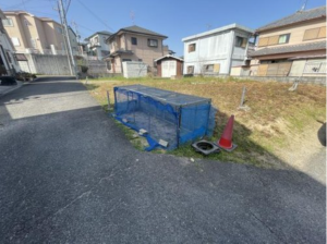 泉南郡熊取町朝代西、土地の画像です