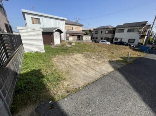 泉南郡熊取町朝代西、土地の画像です