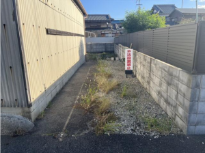 泉佐野市野出町、土地の画像です