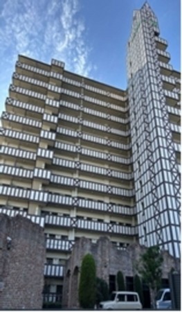 泉佐野市鶴原、マンションの画像です