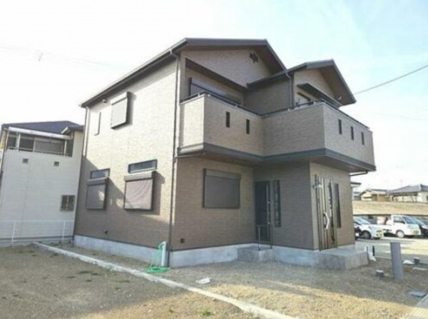 泉南郡熊取町、新築一戸建ての外観画像です