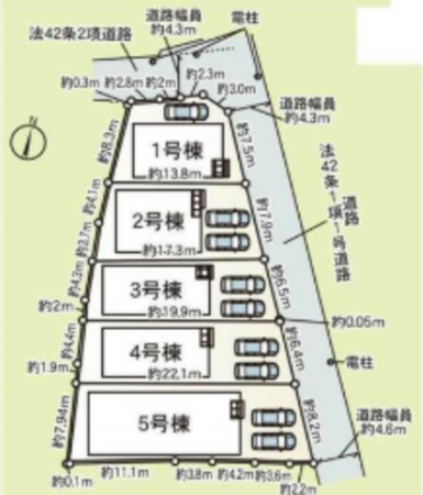 泉佐野市俵屋、新築一戸建ての画像です