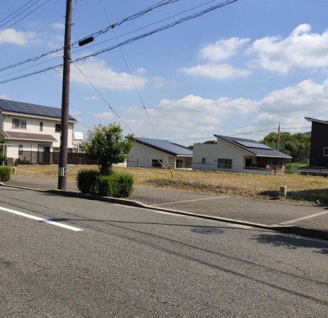 貝塚市東山、土地の画像です