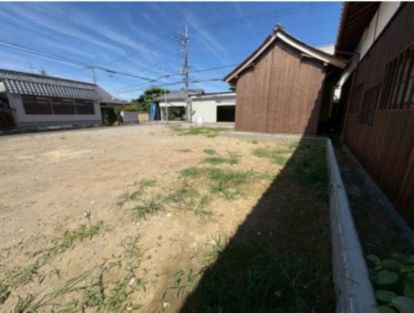 泉佐野市日根野、土地の画像です