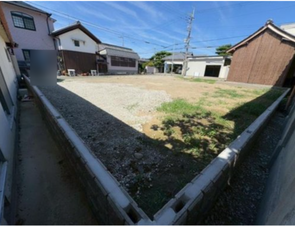 泉佐野市日根野、土地の画像です