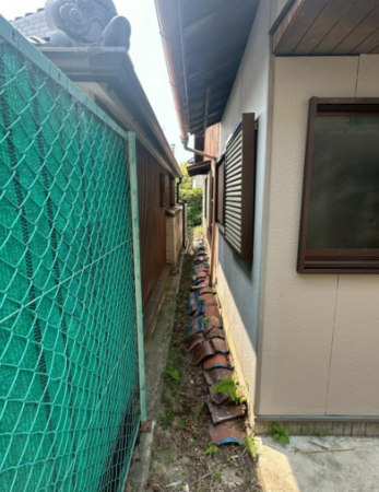 泉佐野市市場南、土地の画像です
