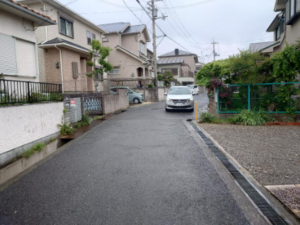 泉南郡熊取町大久保南、土地の画像です