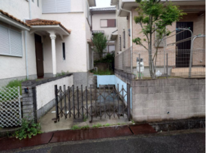 泉南郡熊取町大久保南、土地の画像です