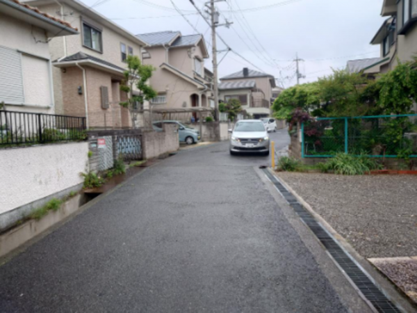 泉南郡熊取町大久保南、土地の画像です