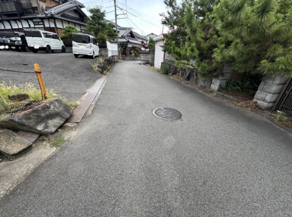 岸和田市小松里町、土地の画像です