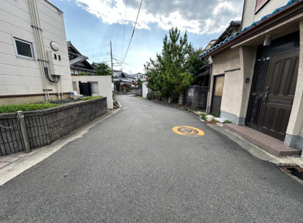 岸和田市小松里町、土地の画像です