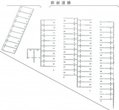 岸和田市天神山町、土地の間取り画像です