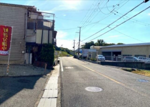 岸和田市摩湯町、土地の画像です