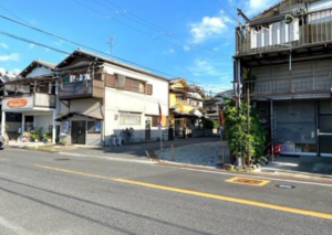 岸和田市摩湯町、土地の画像です