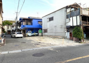 岸和田市摩湯町、土地の画像です