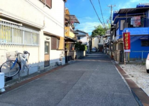 岸和田市摩湯町、土地の画像です