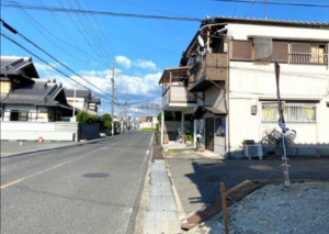 岸和田市摩湯町、土地の画像です