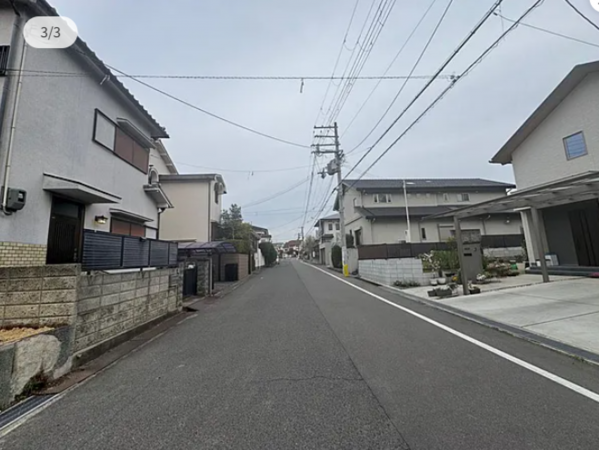 岸和田市上松町、土地の画像です