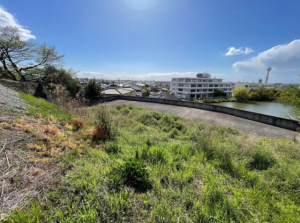 岸和田市東ケ丘町、土地の画像です