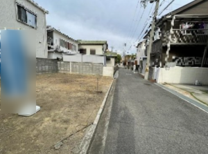 岸和田市荒木町、土地の画像です