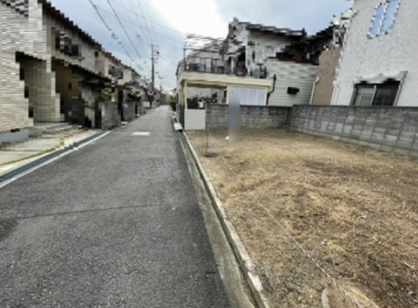 岸和田市荒木町、土地の画像です