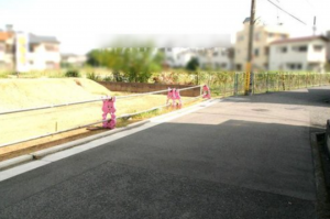 岸和田市八幡町、土地の画像です