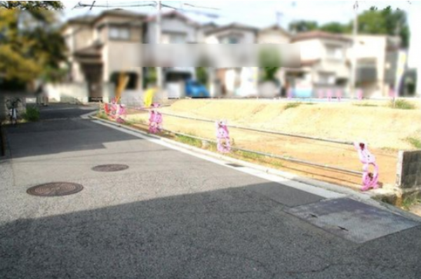 岸和田市八幡町、土地の画像です