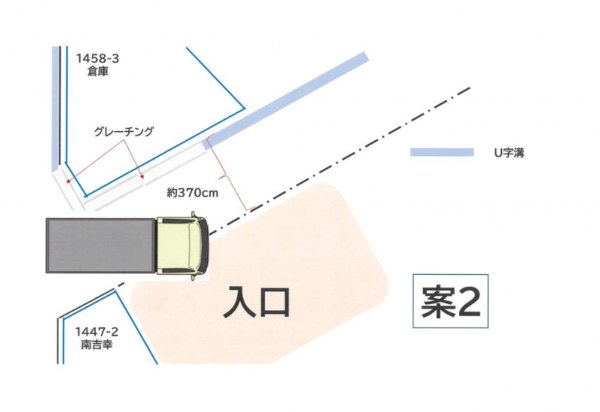 岸和田市内畑町、土地の画像です