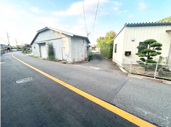 岸和田市内畑町、土地の画像です