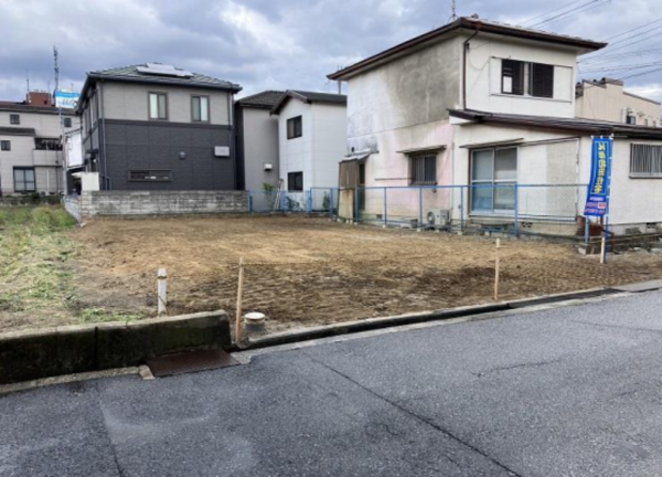 岸和田市池尻町、土地の間取り画像です