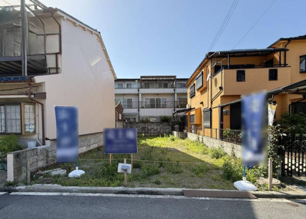 岸和田市並松町、土地の画像です