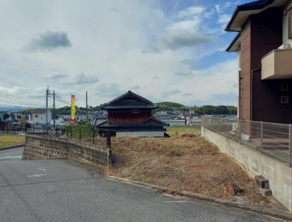 岸和田市葛城町、土地の画像です