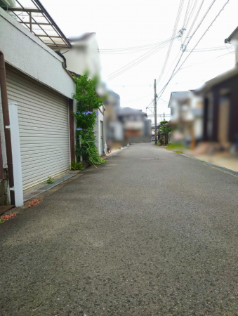 岸和田市極楽寺町、土地の画像です