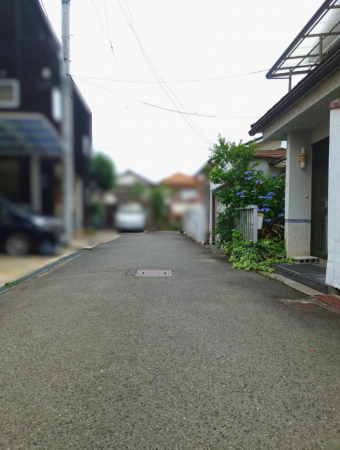 岸和田市極楽寺町、土地の画像です