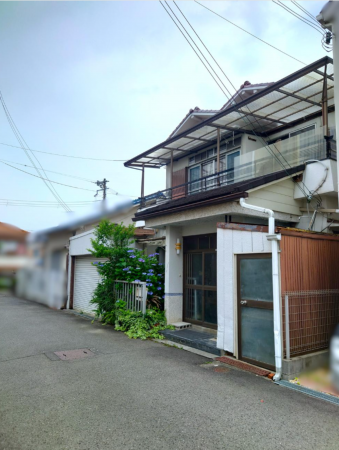 岸和田市極楽寺町、土地の画像です
