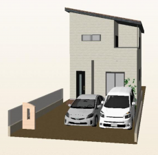 岸和田市上町、新築一戸建ての画像です
