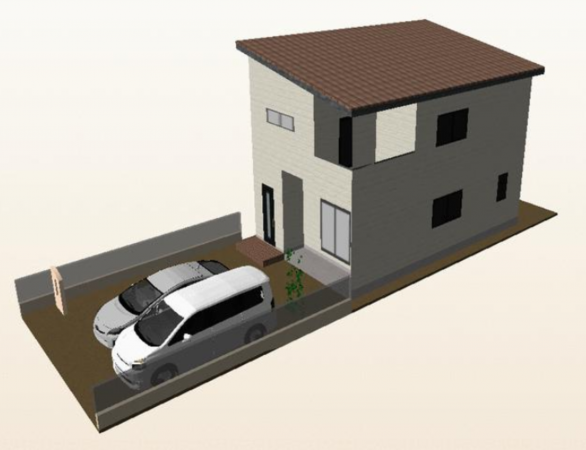 岸和田市上町、新築一戸建ての画像です