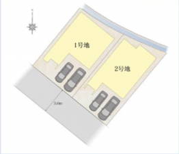 岸和田市南町、新築一戸建ての画像です