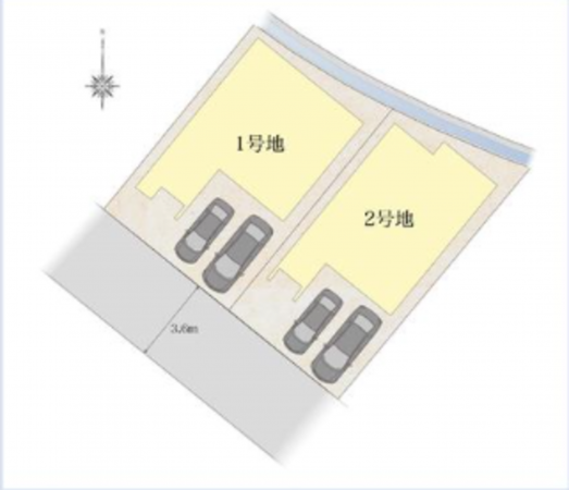 岸和田市南町、新築一戸建ての画像です