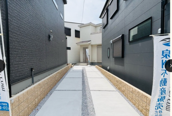 岸和田市池尻町、新築一戸建ての画像です