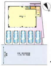 岸和田市下松町、収益物件/住宅付店舗の間取り画像です