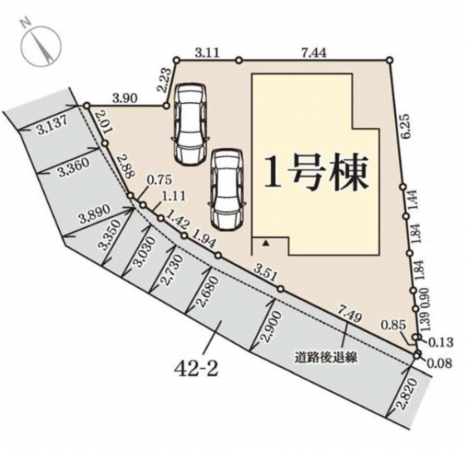 泉南郡熊取町大字野田、新築一戸建ての画像です