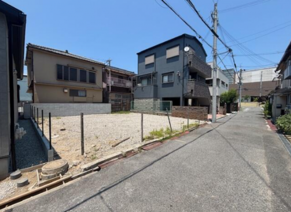 岸和田市岸野町、土地の画像です