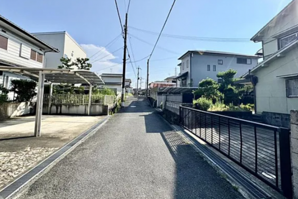 泉南郡熊取町大久保西、土地の画像です