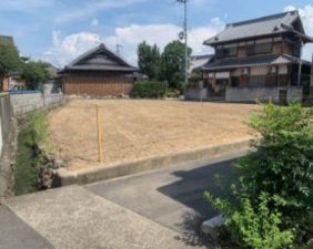 岸和田市三田町、土地の画像です