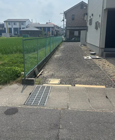 泉佐野市日根野、土地の画像です