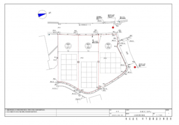泉南郡熊取町久保、土地の画像です