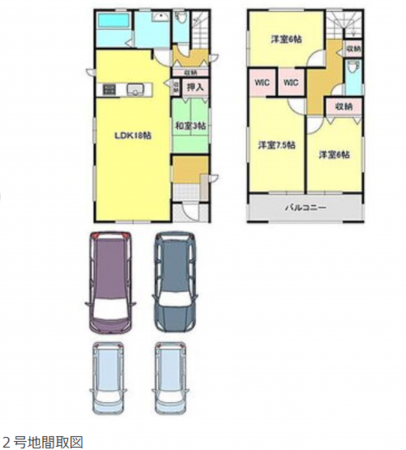 泉佐野市岡本、新築一戸建ての画像です